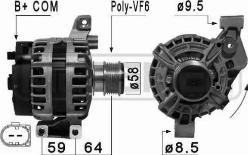 Messmer 210875 - Генератор vvparts.bg