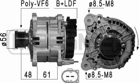 Messmer 210870A - Генератор vvparts.bg