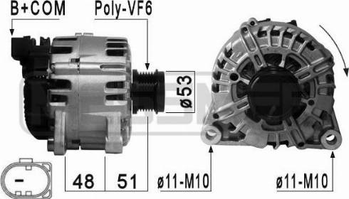 Messmer 210878A - Генератор vvparts.bg