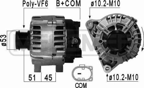 Messmer 210877A - Генератор vvparts.bg