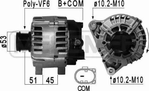 Messmer 210877 - Генератор vvparts.bg