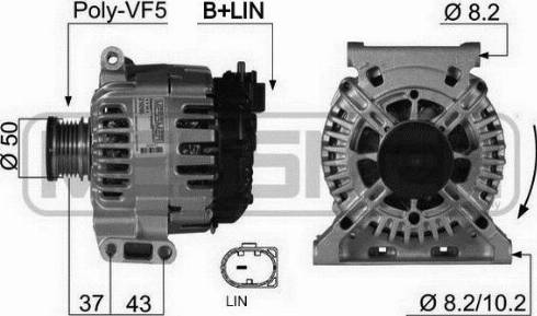 Messmer 210395A - Генератор vvparts.bg