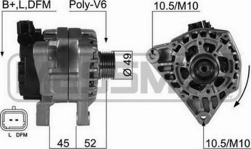 Messmer 210396A - Генератор vvparts.bg