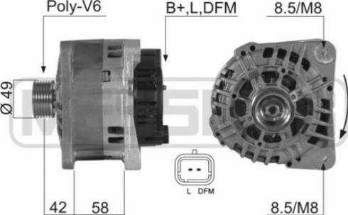 Messmer 210390A - Генератор vvparts.bg