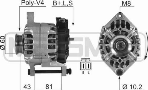 Messmer 210391A - Генератор vvparts.bg