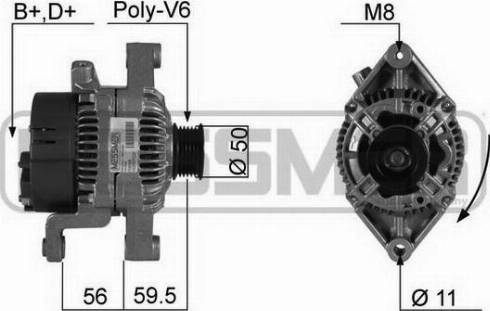 Messmer 210349R - Генератор vvparts.bg