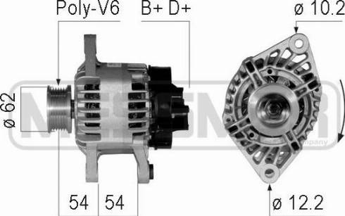 Messmer 210344A - Генератор vvparts.bg