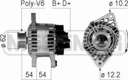 Messmer 210344 - Генератор vvparts.bg