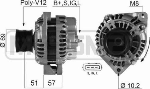 Messmer 210341A - Генератор vvparts.bg