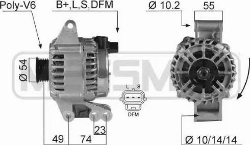 Messmer 210359 - Генератор vvparts.bg