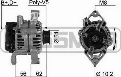 Messmer 210352R - Генератор vvparts.bg