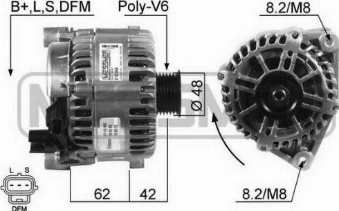 Messmer 210364A - Генератор vvparts.bg