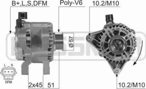 Messmer 210360 - Генератор vvparts.bg