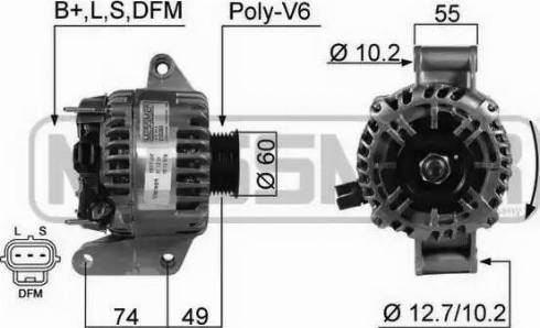 Messmer 210363 - Генератор vvparts.bg