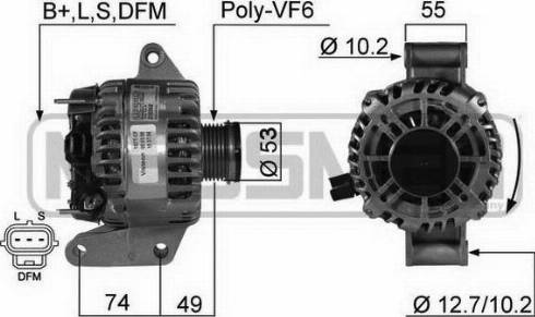 Messmer 210362A - Генератор vvparts.bg