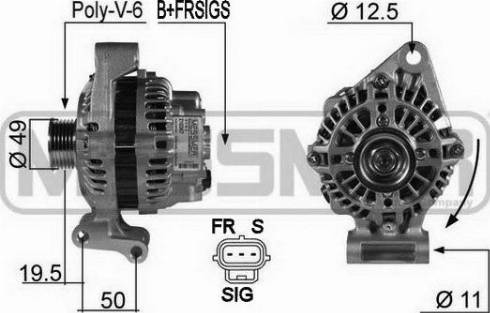 Messmer 210367A - Генератор vvparts.bg