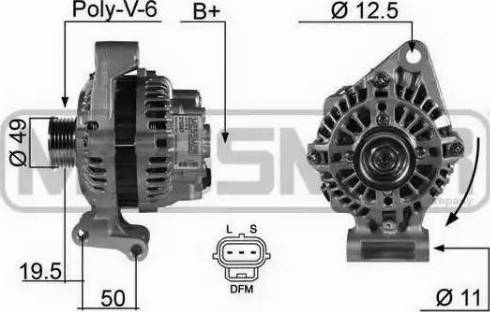 Messmer 210367 - Генератор vvparts.bg