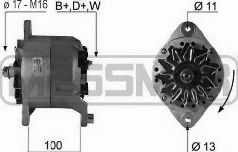 Messmer 210305A - Генератор vvparts.bg