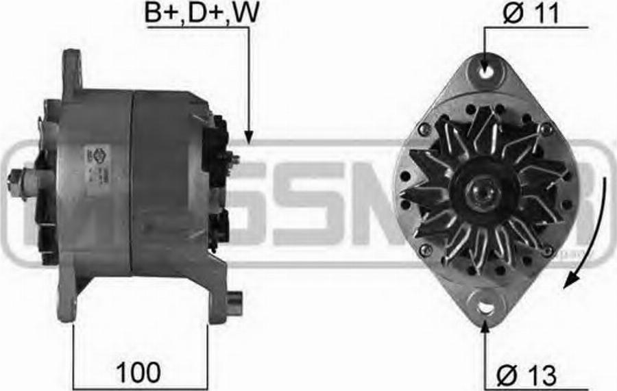 Messmer 210305 - Генератор vvparts.bg