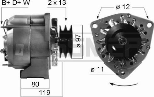 Messmer 210306A - Генератор vvparts.bg