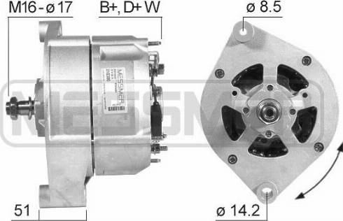 Messmer 210300A - Генератор vvparts.bg