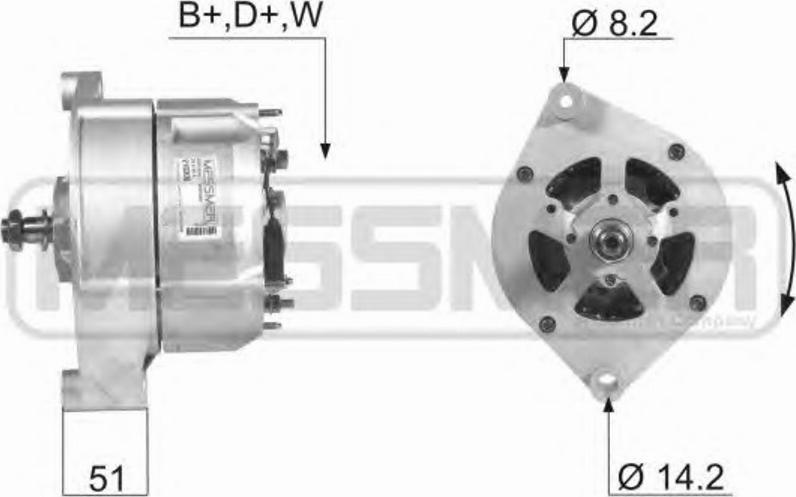 Messmer 210300 - Генератор vvparts.bg