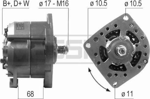 Messmer 210301A - Генератор vvparts.bg