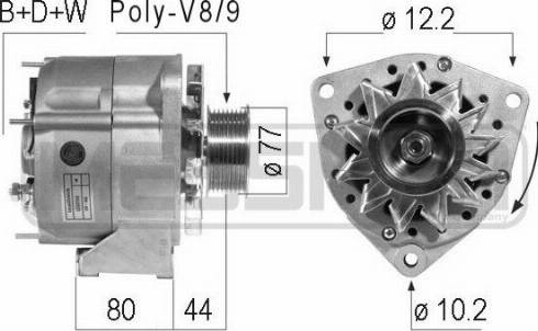 Messmer 210303A - Генератор vvparts.bg