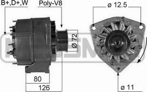 Messmer 210307A - Генератор vvparts.bg