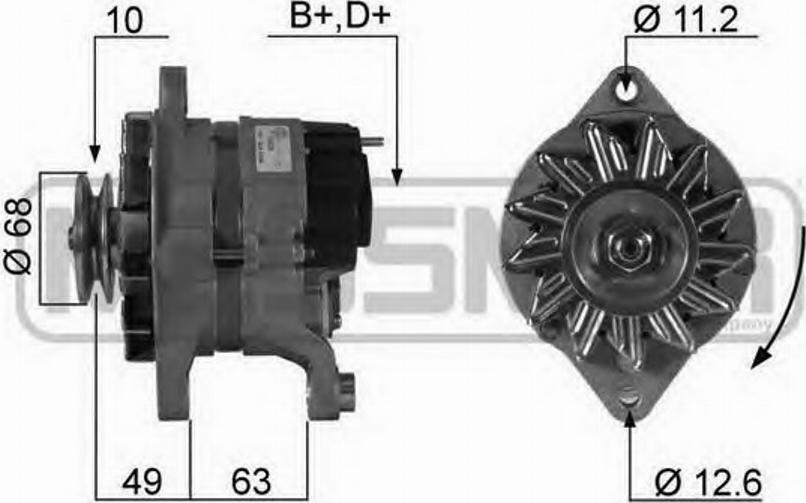 Messmer 210313 - Генератор vvparts.bg