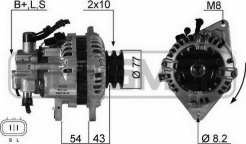 Messmer 210385R - Генератор vvparts.bg