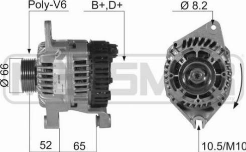 Messmer 210338A - Генератор vvparts.bg