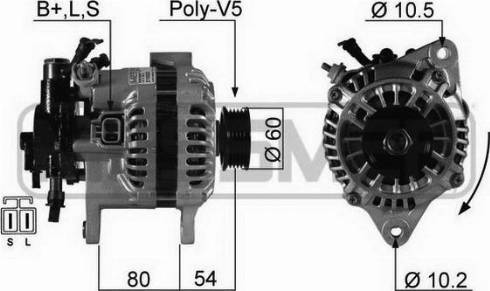 Messmer 210333R - Генератор vvparts.bg