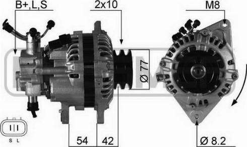 Messmer 210332A - Генератор vvparts.bg