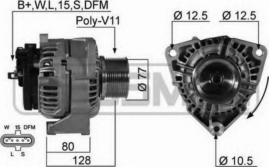 Messmer 210329 - Генератор vvparts.bg