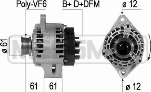 Messmer 210325 - Генератор vvparts.bg