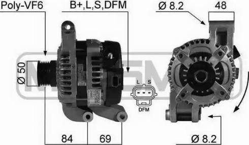 Messmer 210328 - Генератор vvparts.bg