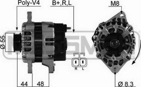 Messmer 210374A - Генератор vvparts.bg