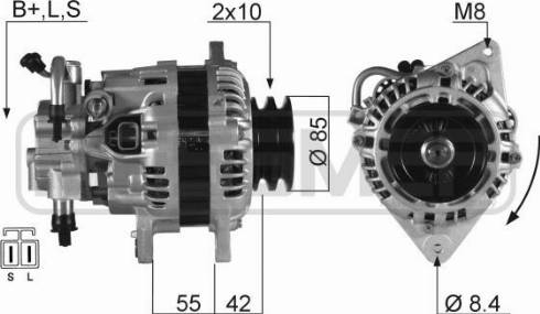 Messmer 210371A - Генератор vvparts.bg