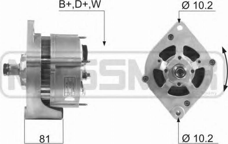 Messmer 210293 - Генератор vvparts.bg