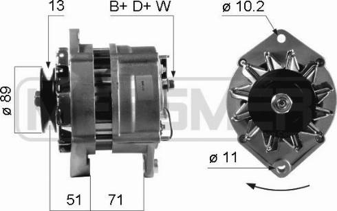 Messmer 210297A - Генератор vvparts.bg