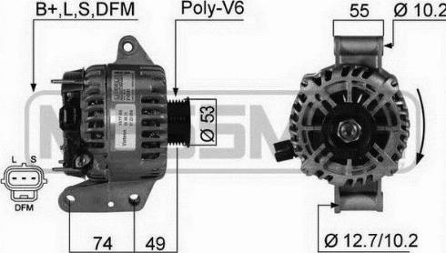 Messmer 210241A - Генератор vvparts.bg