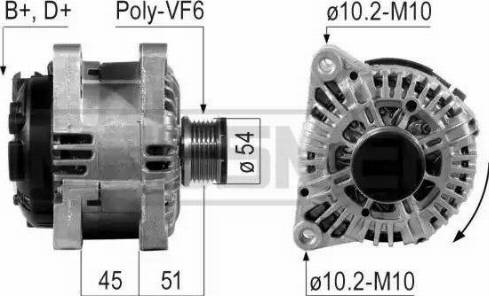 Messmer 210243 - Генератор vvparts.bg