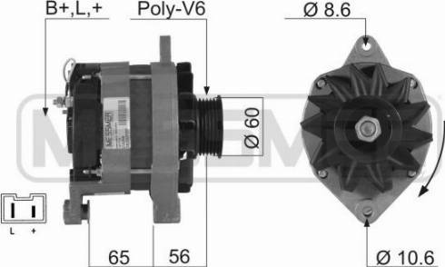 Messmer 210258R - Генератор vvparts.bg