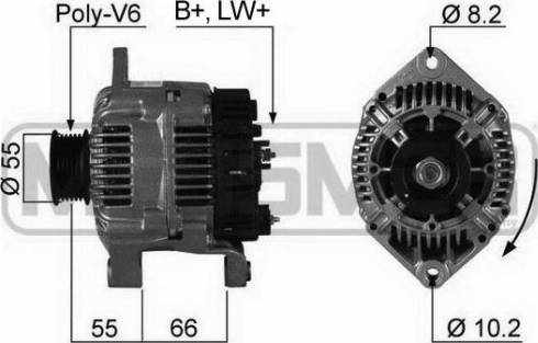 Messmer 210261A - Генератор vvparts.bg