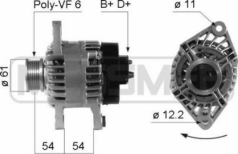 Messmer 210263A - Генератор vvparts.bg