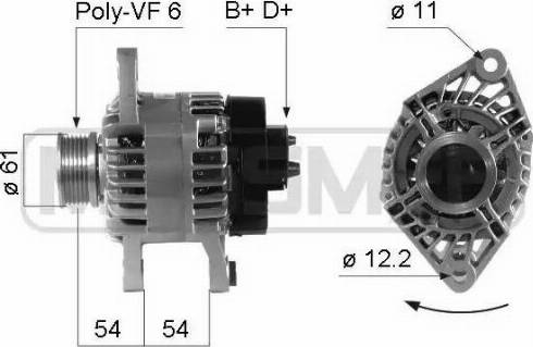 Messmer 210263 - Генератор vvparts.bg