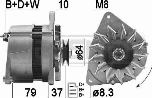 Messmer 210204A - Генератор vvparts.bg