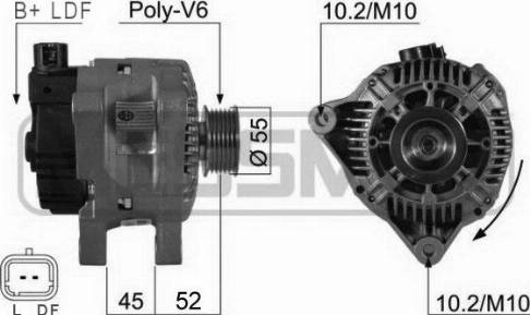 Messmer 210207A - Генератор vvparts.bg