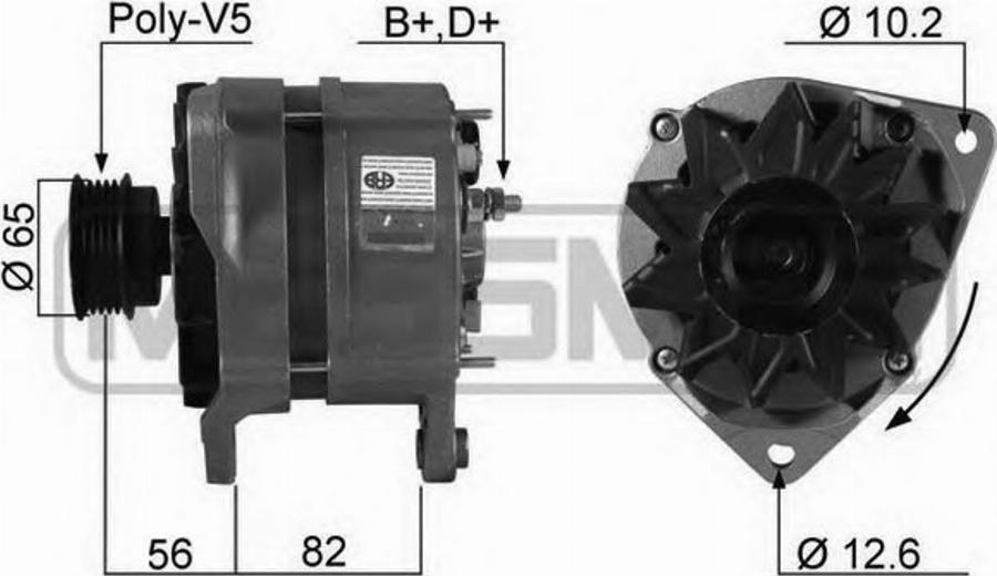 Messmer 210212 - Генератор vvparts.bg